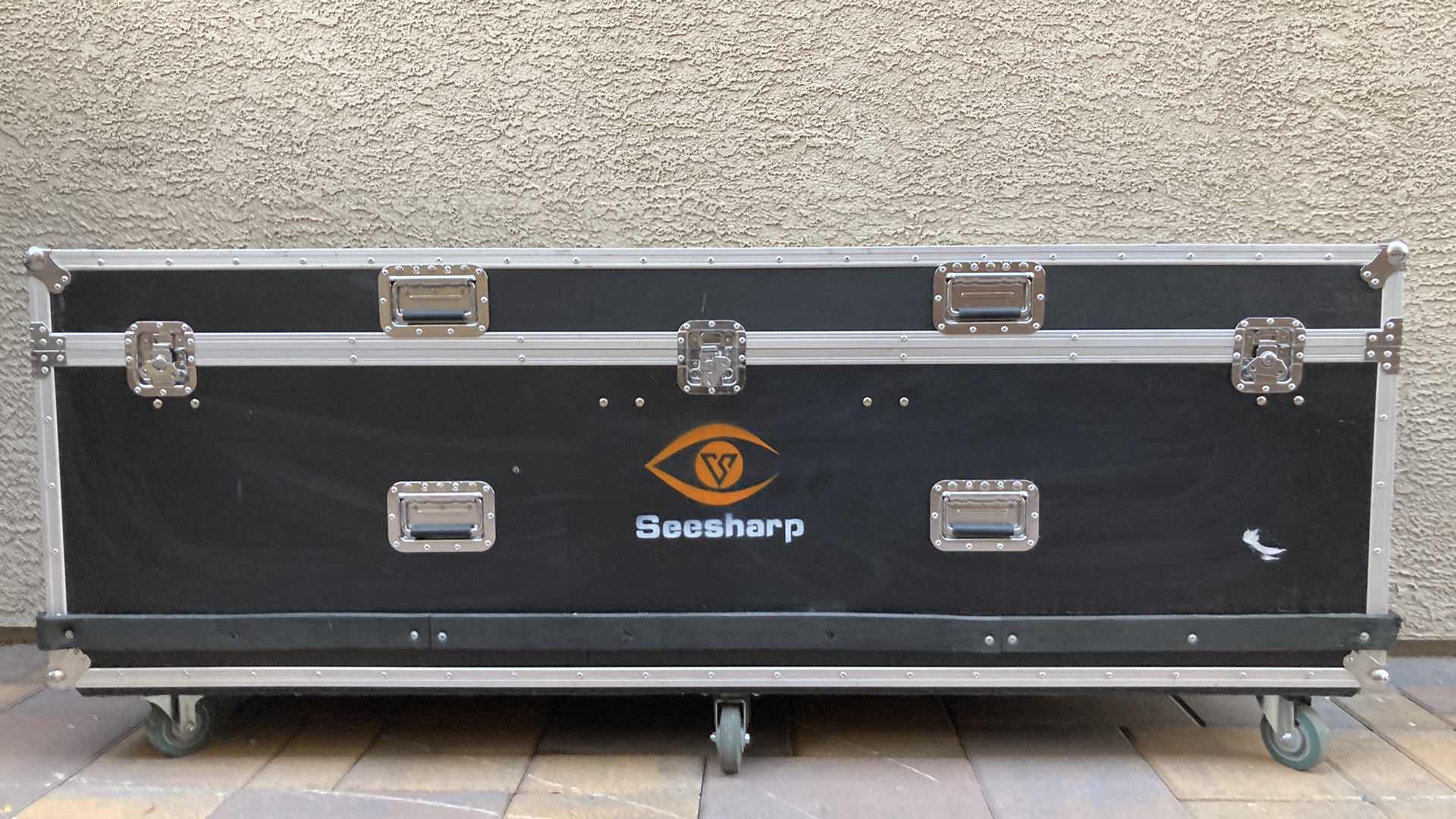 Photo 1 of T BRISUN CASE CO STAGE CASE ON CASTERS 80” X 22” H32”