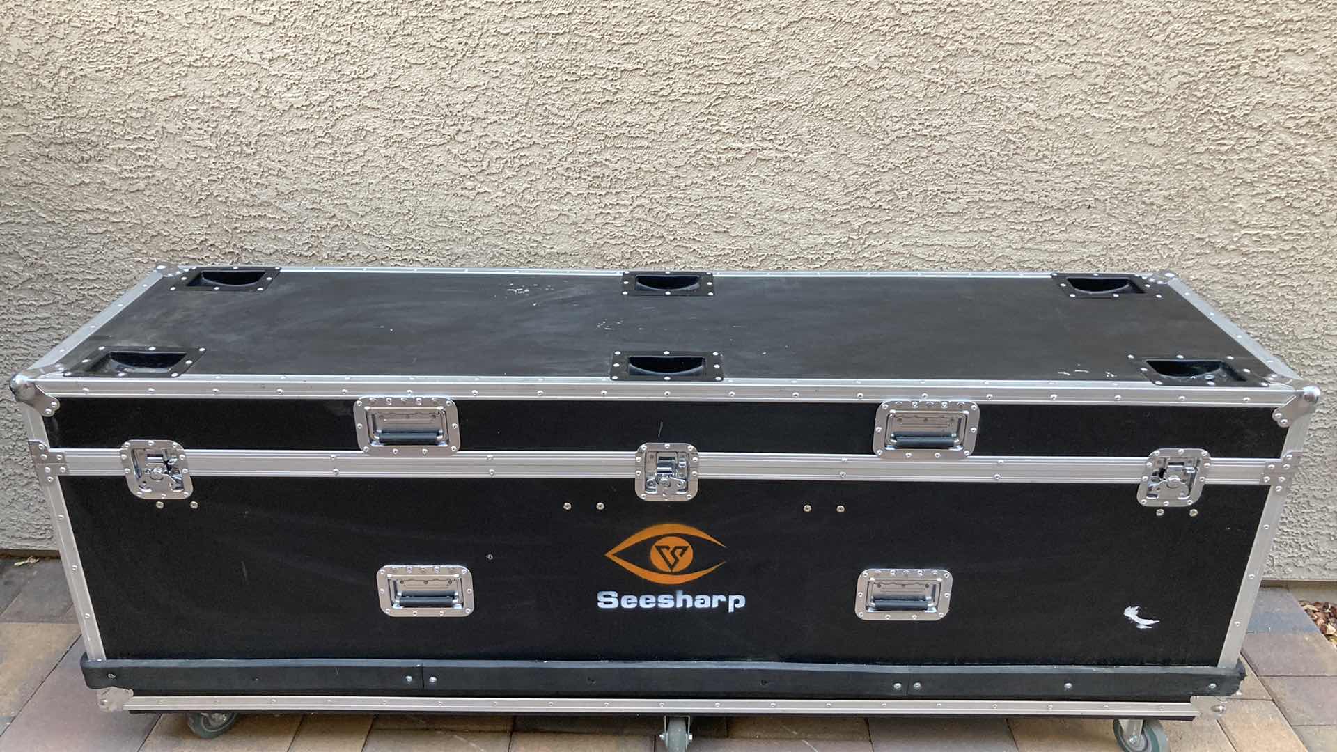 Photo 2 of T BRISUN CASE CO STAGE CASE ON CASTERS 80” X 22” H32”