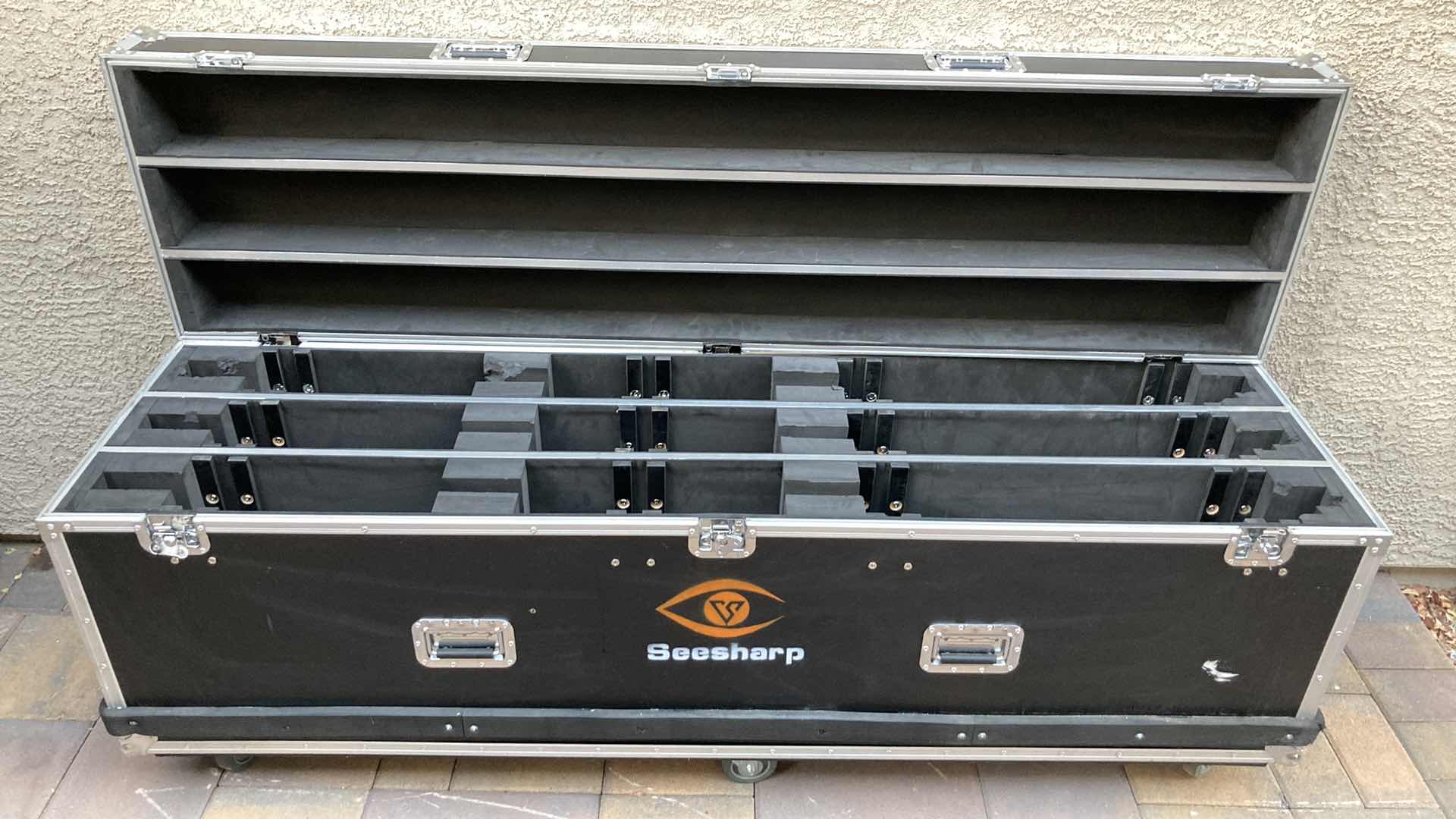 Photo 6 of T BRISUN CASE CO STAGE CASE ON CASTERS 80” X 22” H32”