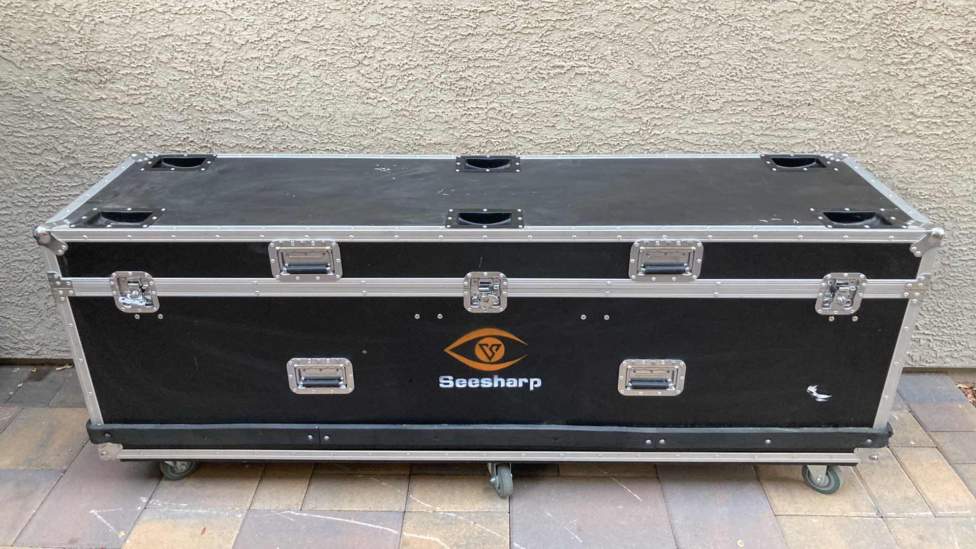 Photo 2 of T BRISUN CASE CO STAGE CASE ON CASTERS 80” X 22” H32”