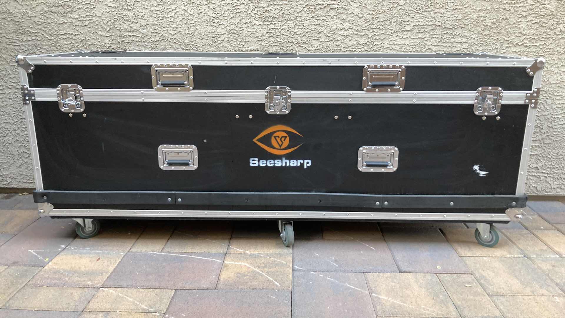 Photo 1 of T BRISUN CASE CO STAGE CASE ON CASTERS 80” X 22” H32”