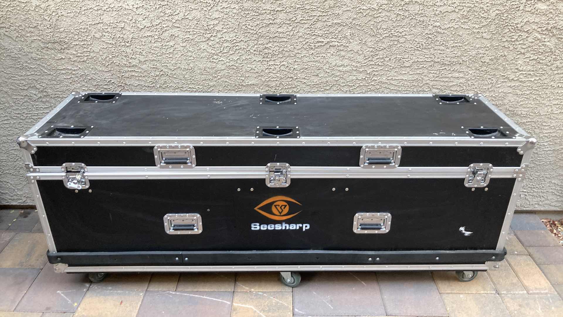 Photo 2 of T BRISUN CASE CO STAGE CASE ON CASTERS 80” X 22” H32”