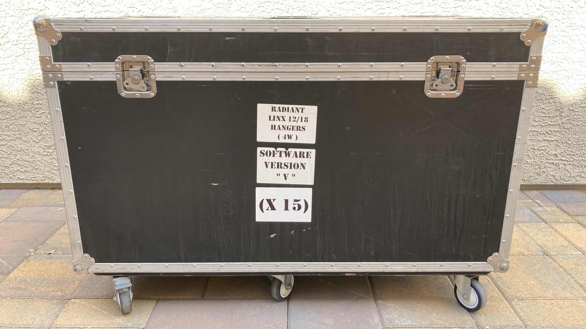 Photo 1 of STAGE CASE ON CASTERS 50” X 26” H34”