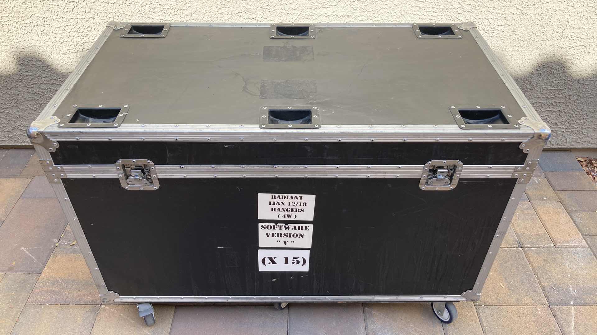 Photo 2 of STAGE CASE ON CASTERS 50” X 26” H34”