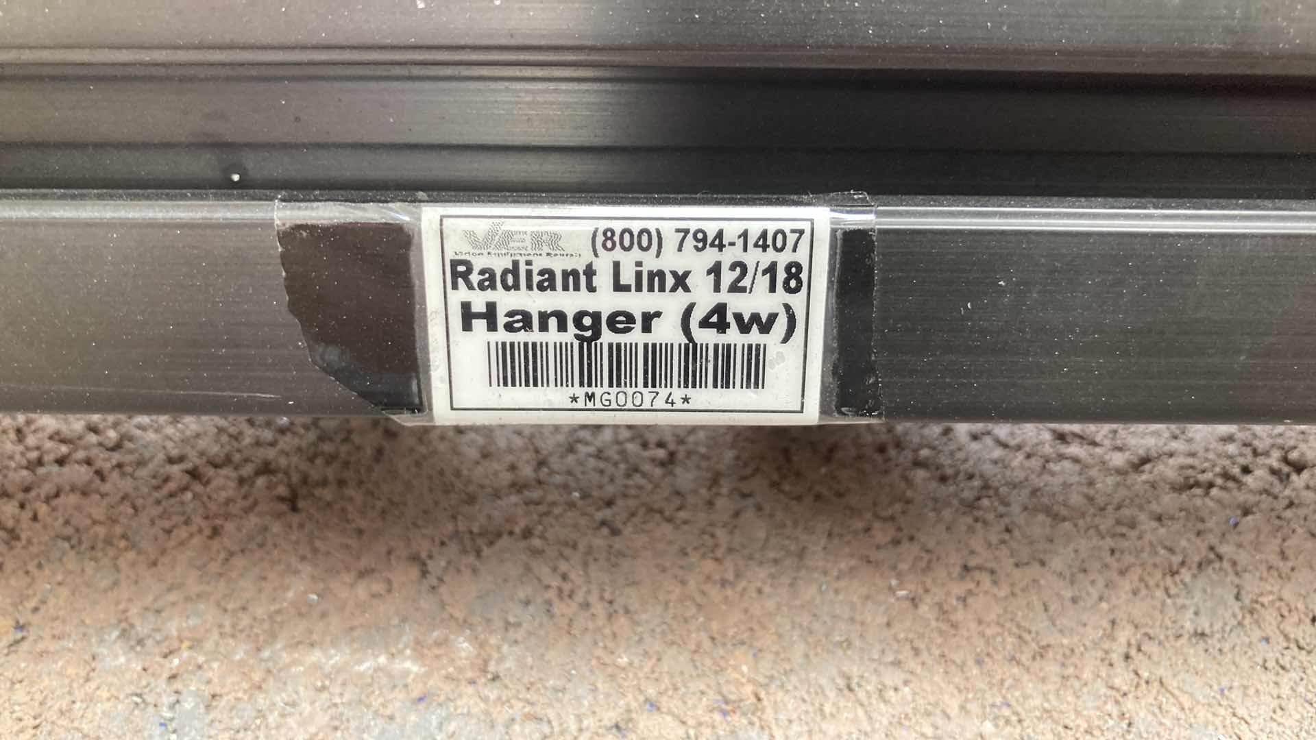 Photo 5 of RADIANT LINX 12/18 HANGER (6) 47” X 10”