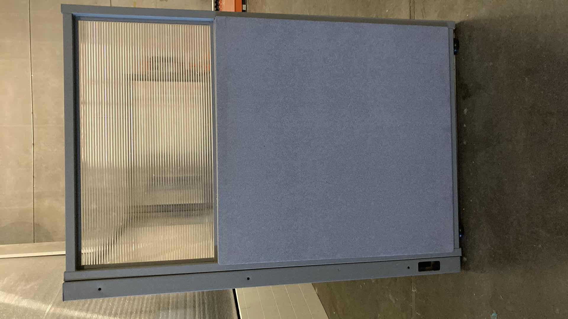 Photo 4 of WORK STATION 9 PANEL CUBICLE DIVIDER 203” X 32” H47”