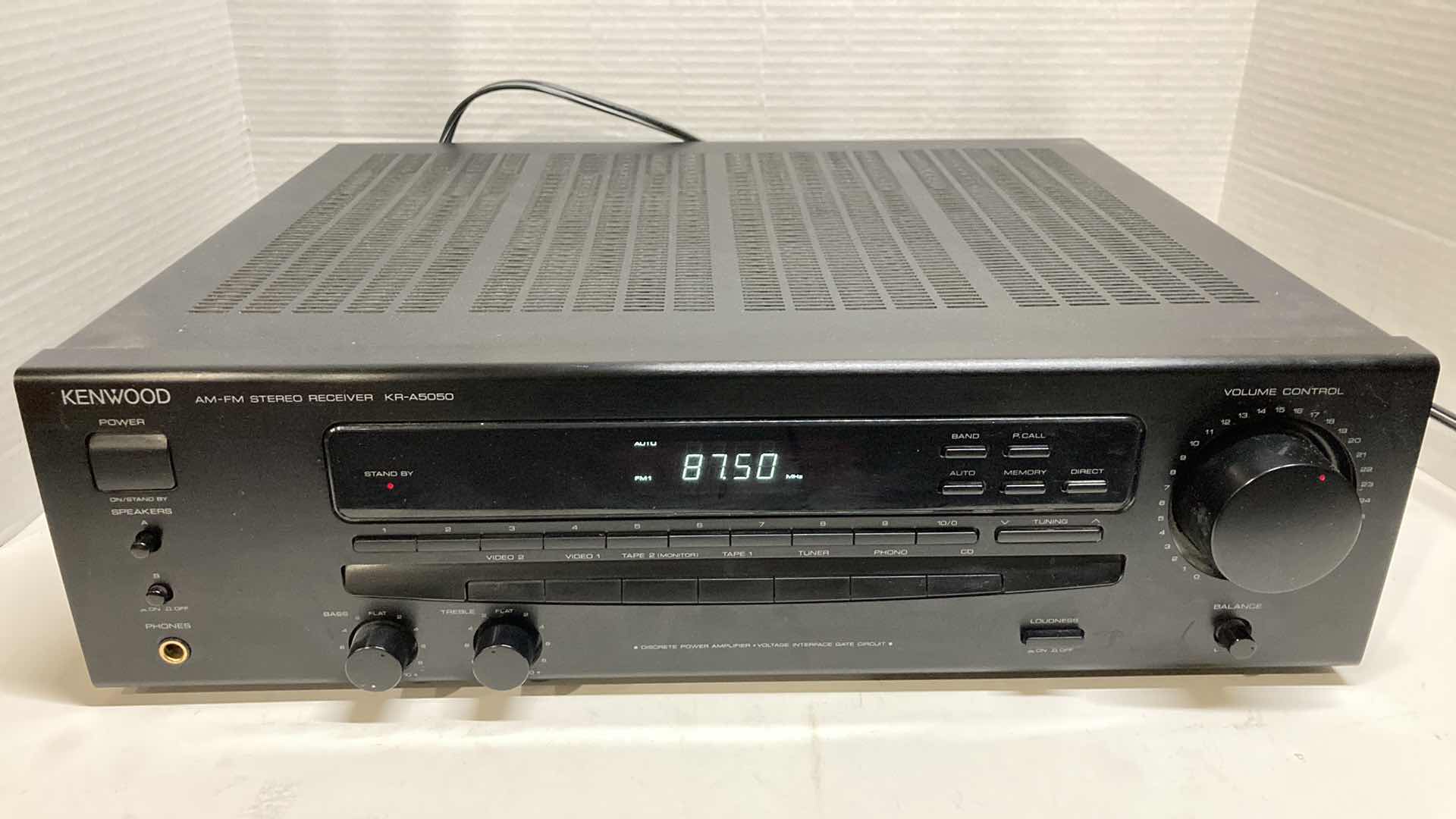 Photo 1 of KENWOOD AM-FM STEREO RECEIVER MODEL KR-A5050