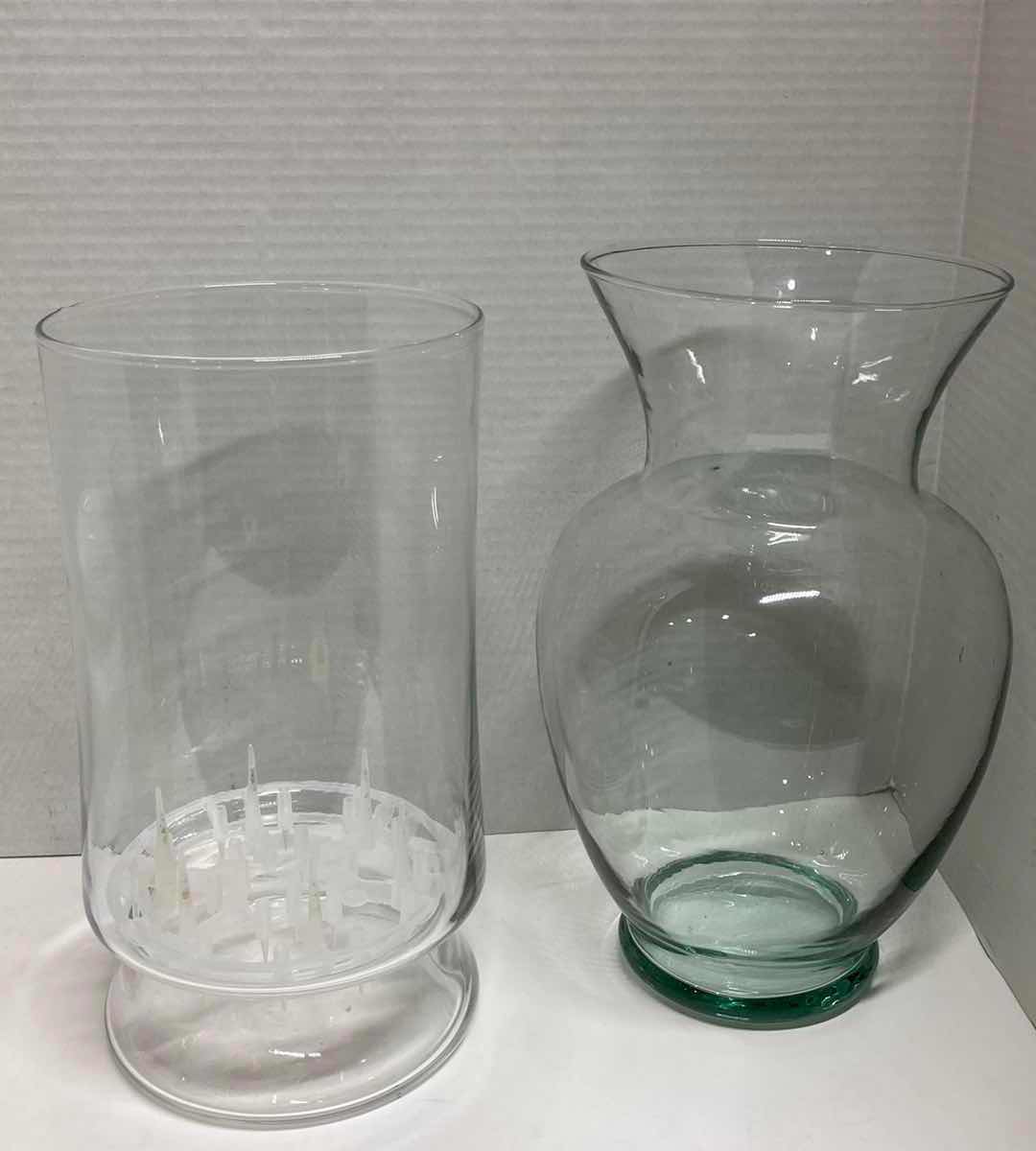 Photo 3 of GLASS VASES-VARIOUS STYLES (4)