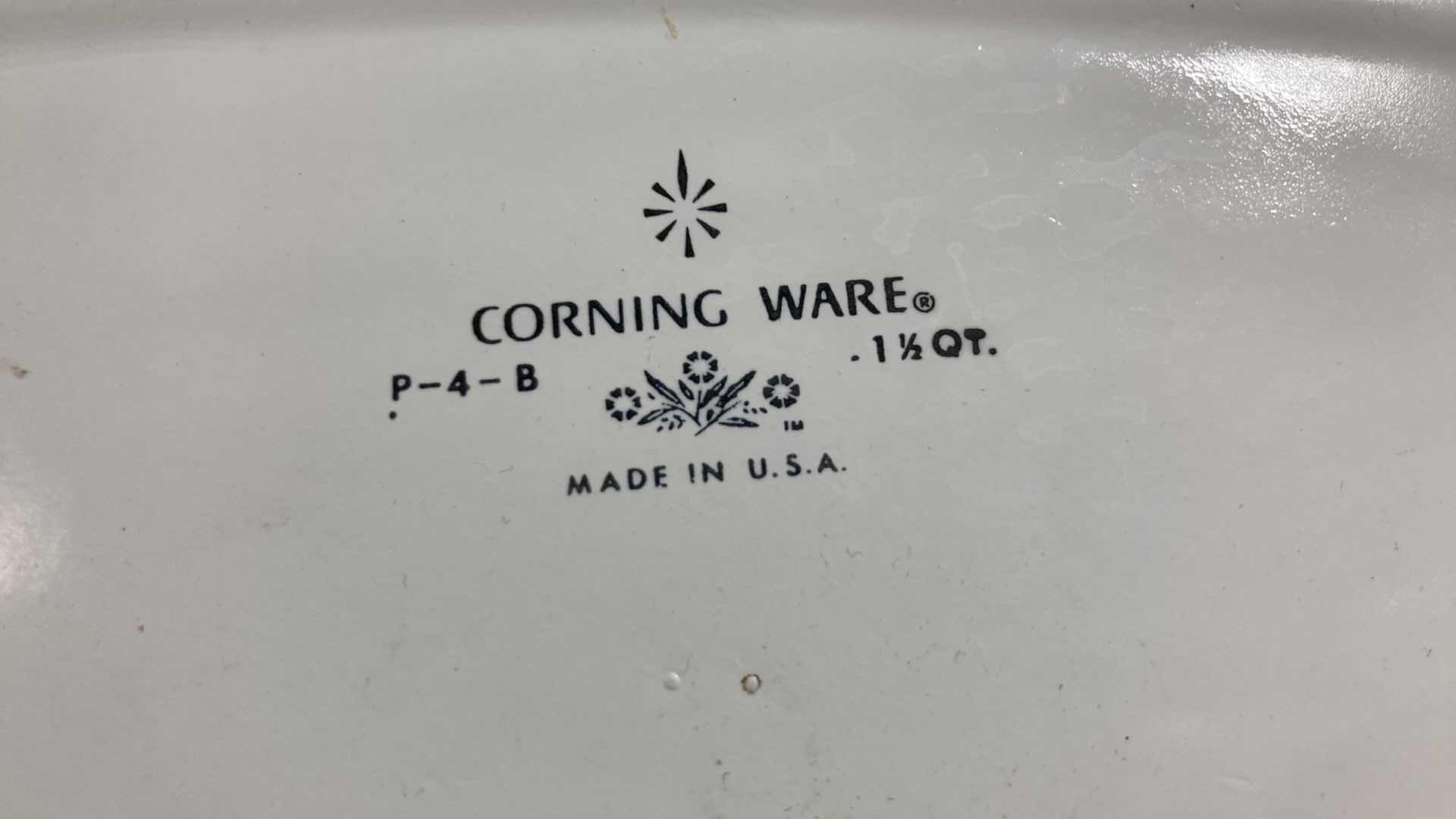 Photo 12 of CORNING WARE CASSEROLE DISHES (3)