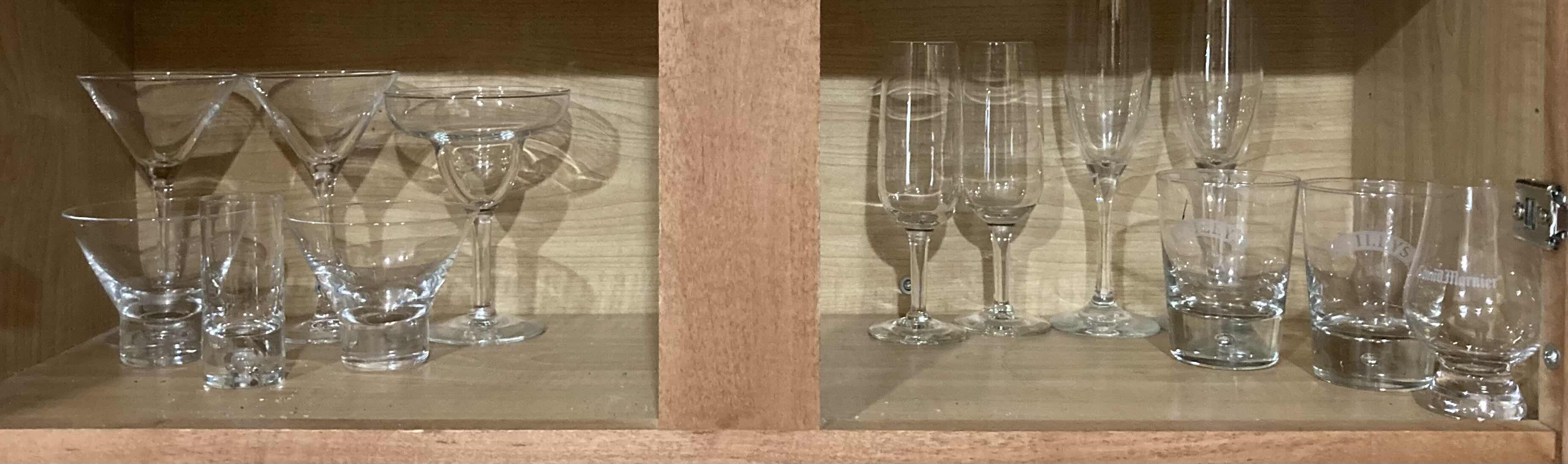 Photo 1 of COCKTAIL CLEAR GLASS SET (13)