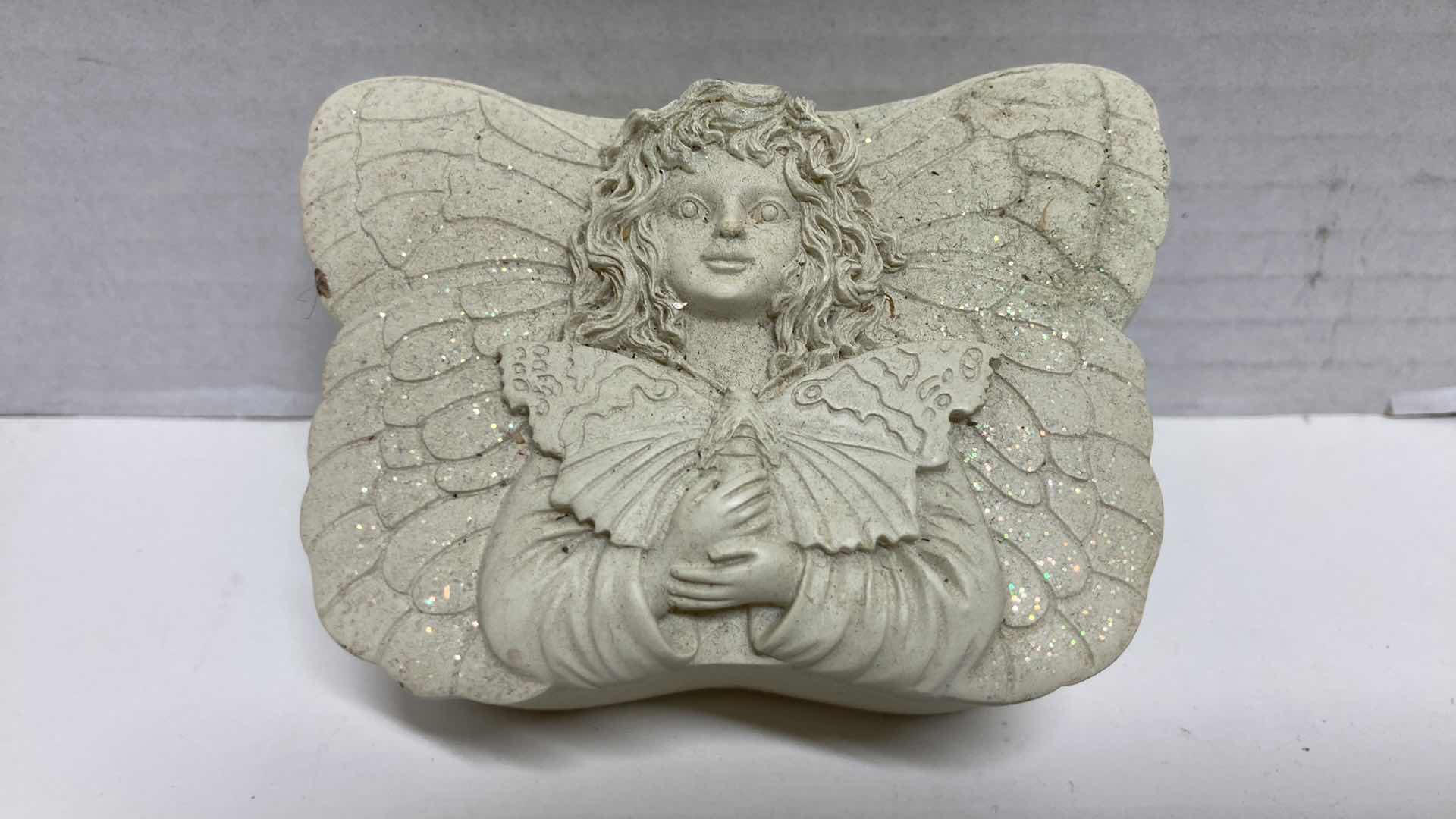 Photo 2 of ANGEL STARS WISHING BOXES (2) 3.5” X 2.5”