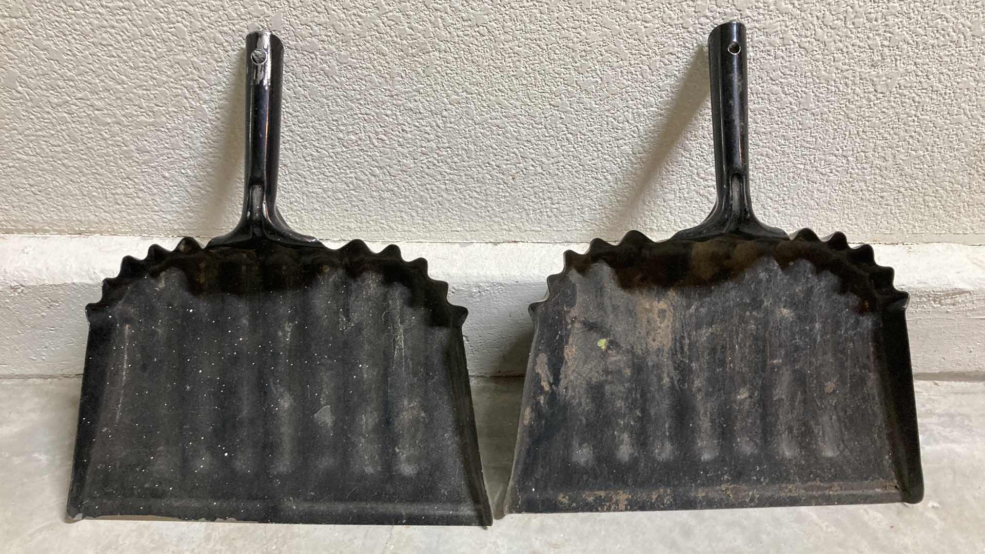 Photo 2 of BLACK METAL DUST PANS (2) & PET WASTE EXTENDING HANDLE SCOOPER