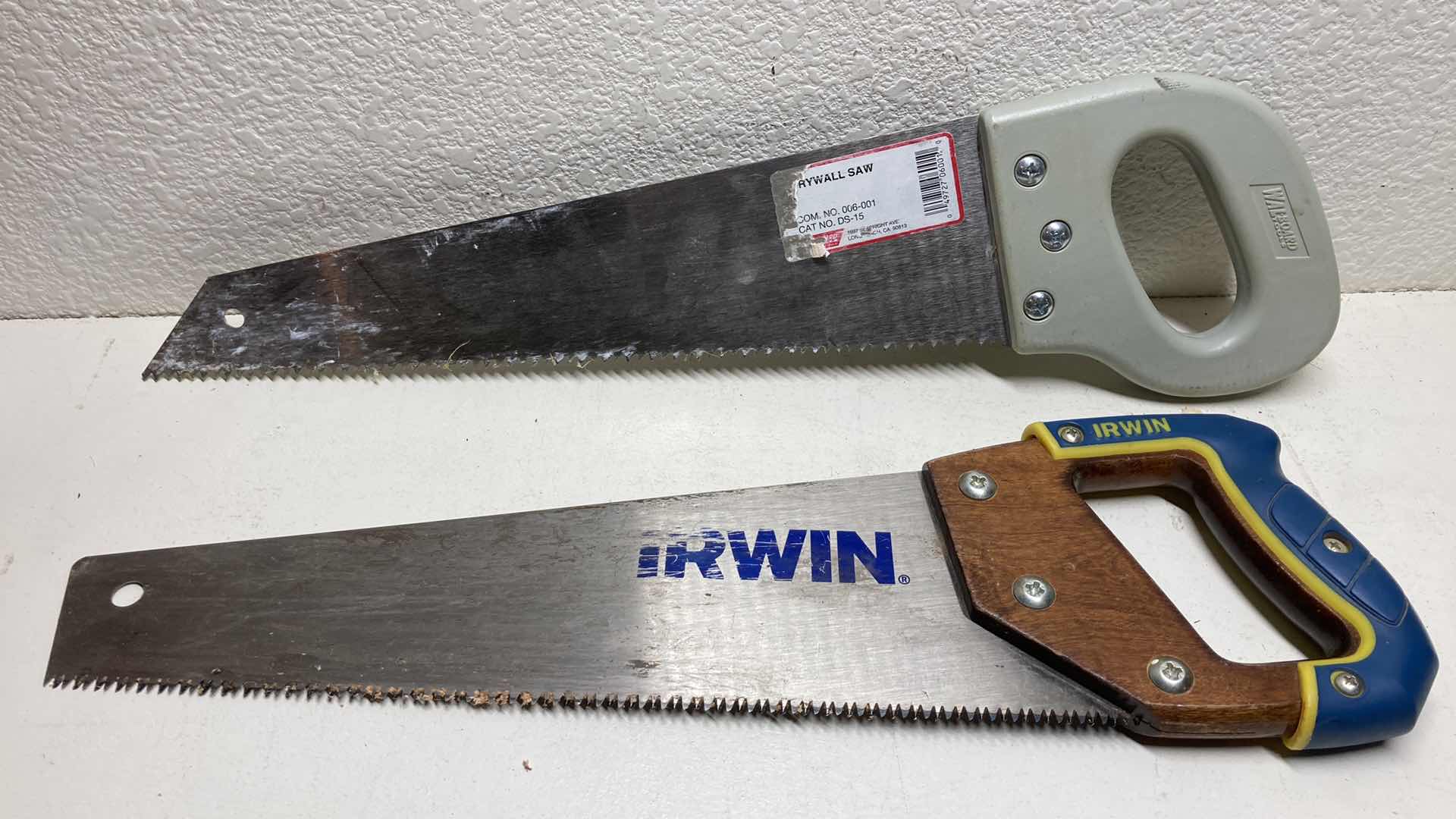 Photo 1 of WALBOARD TOOLS 20” DRYWALL SAW & IRWIN 19” HAND SAW