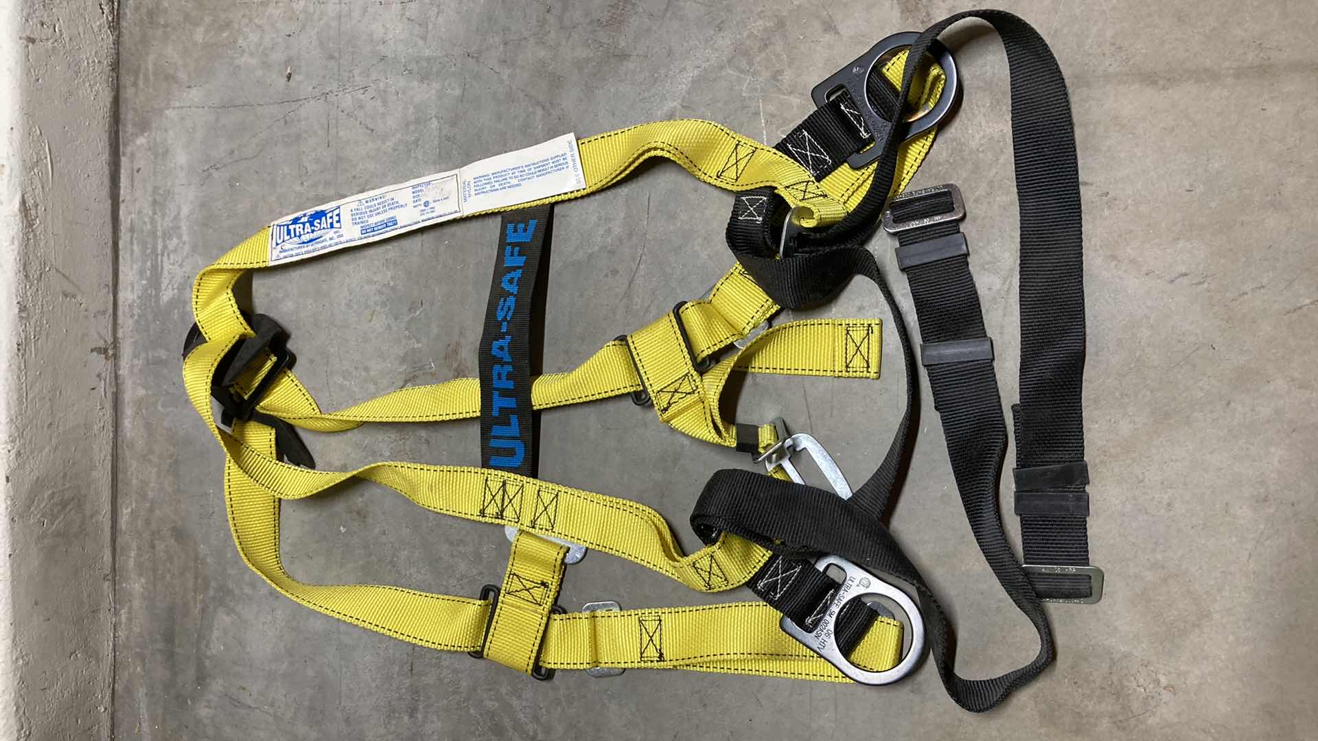 Photo 1 of ULTRA-SAFE SAFETY HARNESS