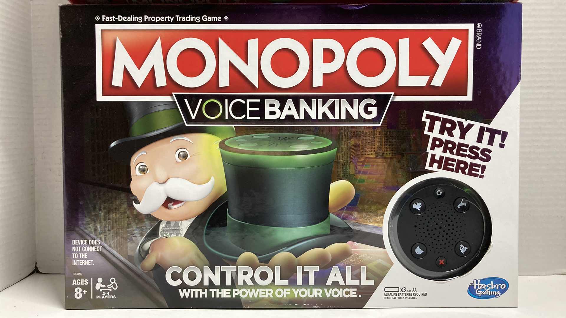 Photo 3 of MONOPOLY CLASSIC BOARD GAME & MONOPOLY VOICE BANKING BOARD GAME