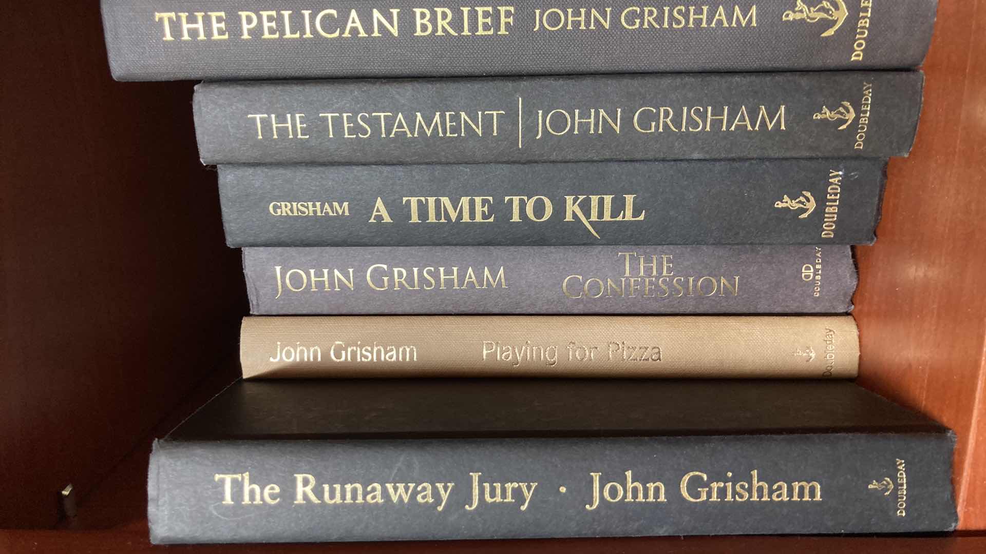 Photo 2 of JOHN GRISHAM HARD COVER BOOKS (17)