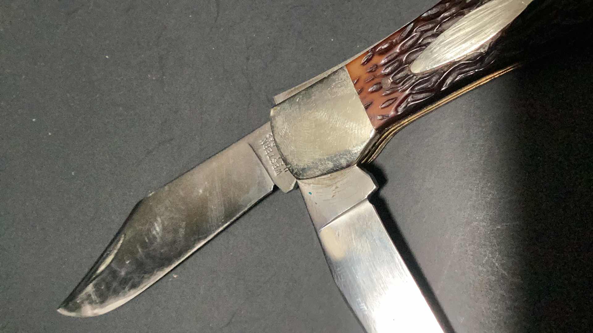 Photo 3 of WESTERN DOUBLE BLADE 9” POCKET KNIFE