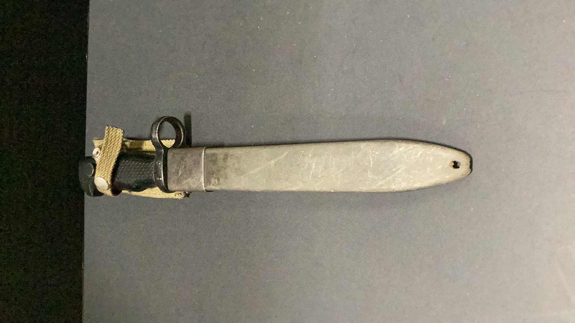 Photo 1 of ARMY BAYONET 13” WITH SCABBARD