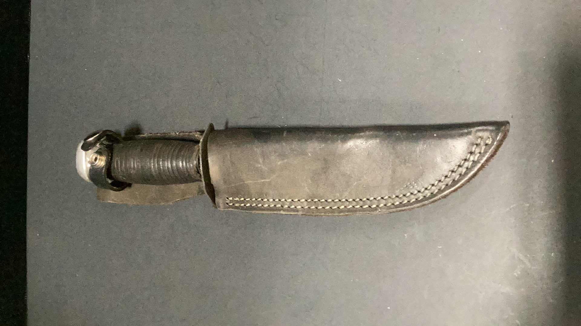 Photo 1 of LEATHER HANDLED 11” KNIFE