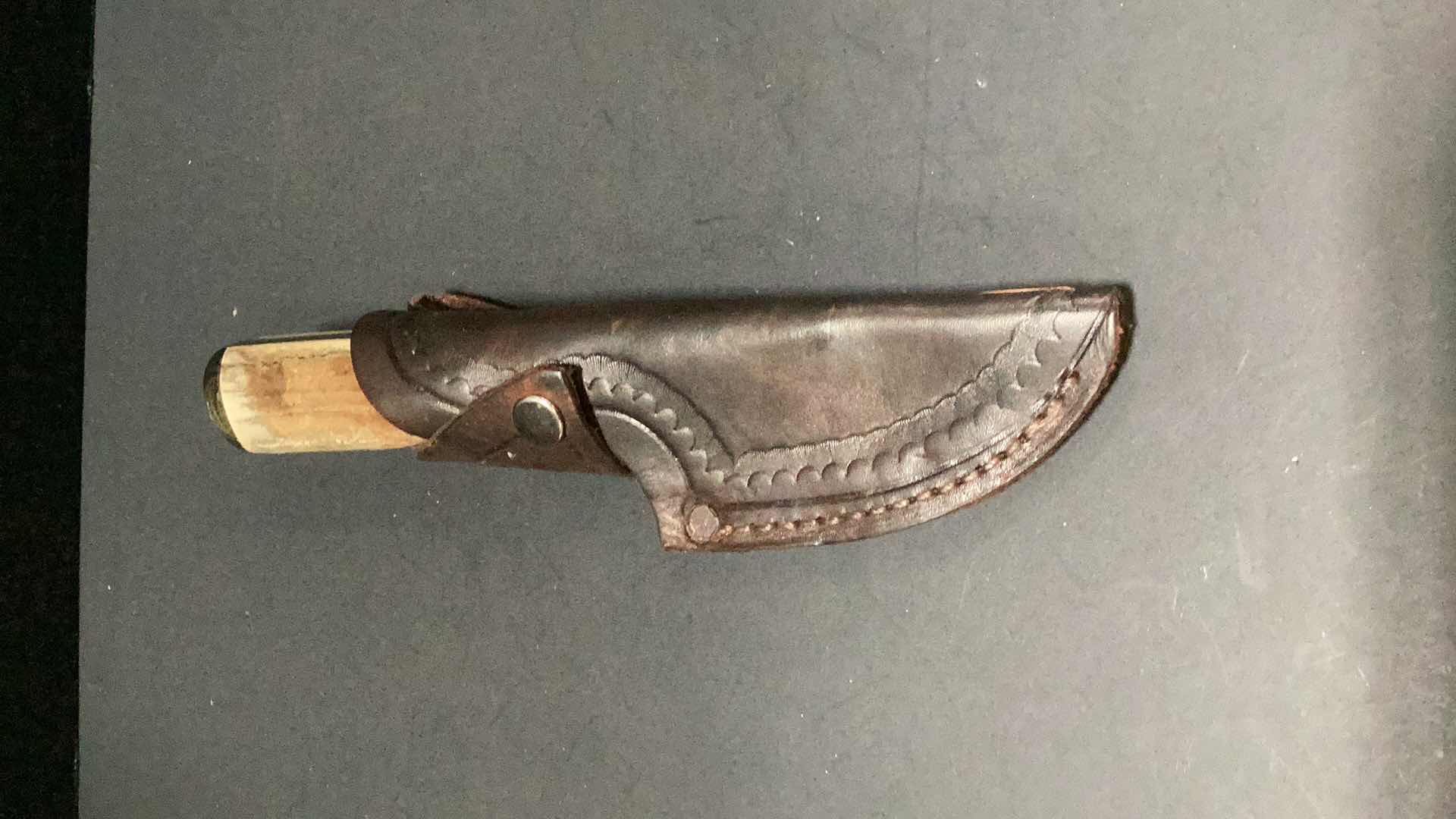 Photo 1 of BONE HANDLED 9” KNIFE