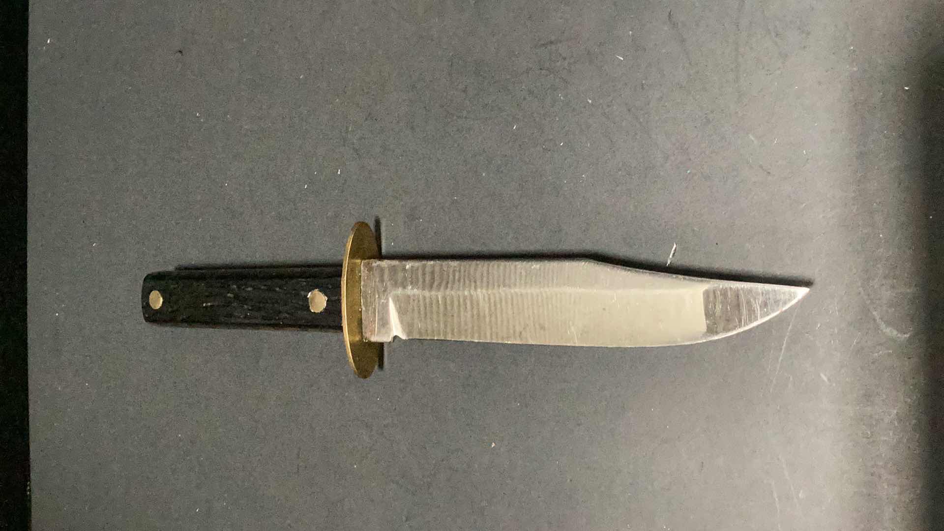Photo 2 of WOOD HANDLED 9” KNIFE