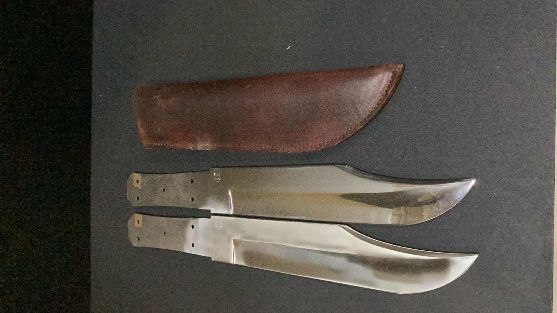 Photo 5 of 2 BUCK 15” BOWIE KNIFE BLADES ONLY