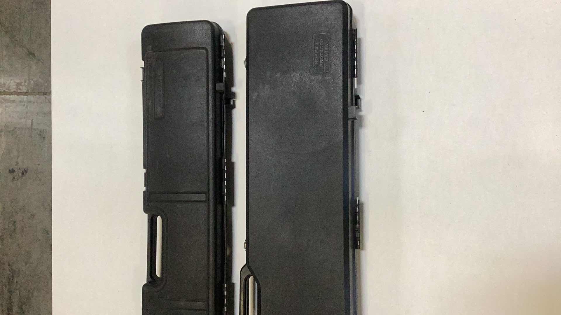Photo 3 of TWO PLASTIC RIFLE CASES