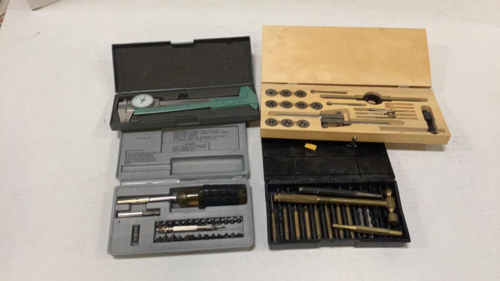 Photo 2 of TAP AND DIE SET AND GUNSMITHING TOOLS