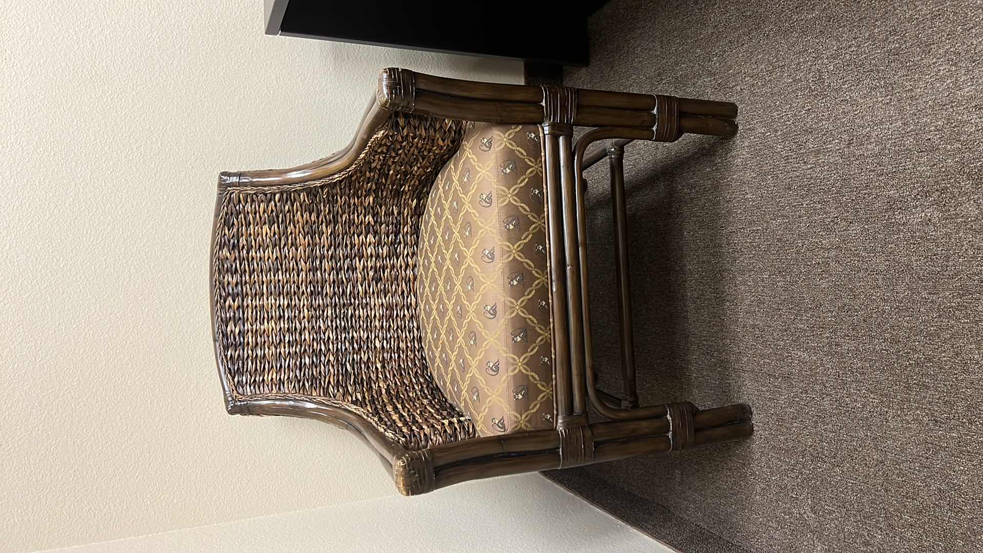 Photo 1 of TOMMY BAHAMA CANE ARM CHAIR