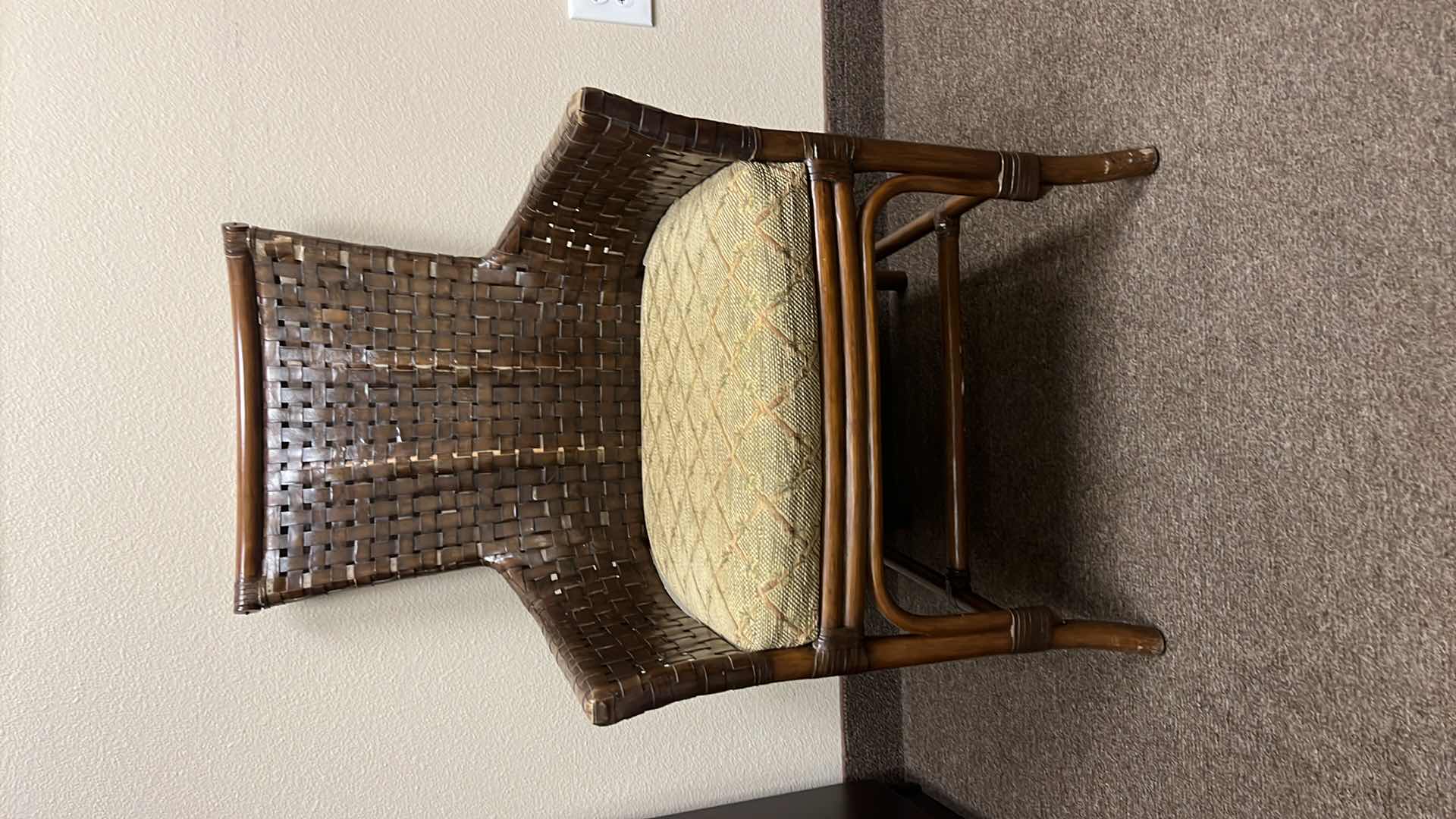 Photo 1 of TOMMY BAHAMA CANE ARM CHAIR