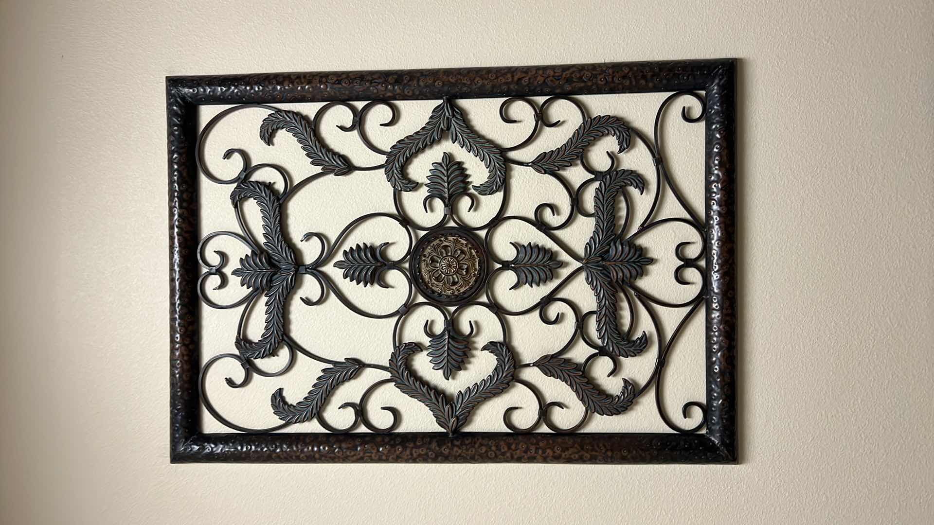 Photo 1 of SCULPTURED METAL WALL ART 27” x 38”