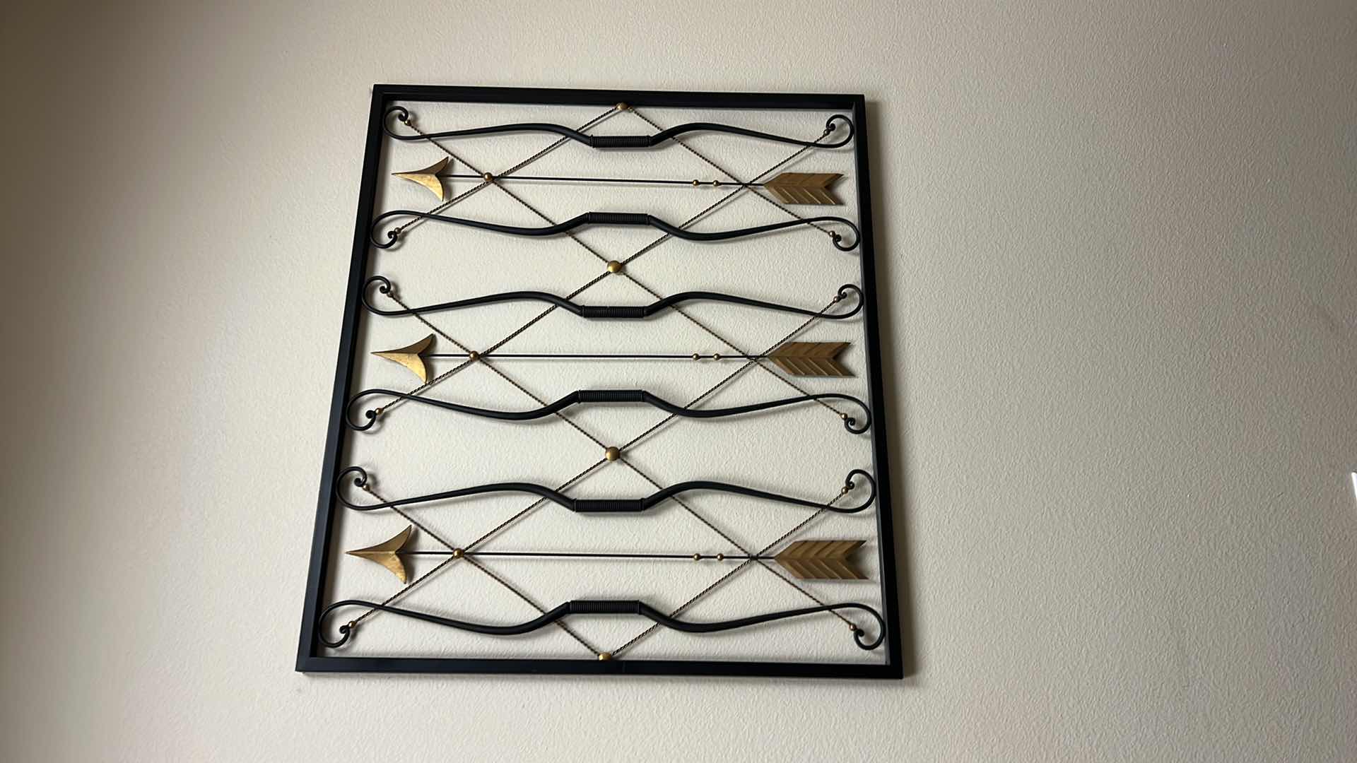 Photo 2 of METAL “ARROWS” WALL ART 39” x 34”