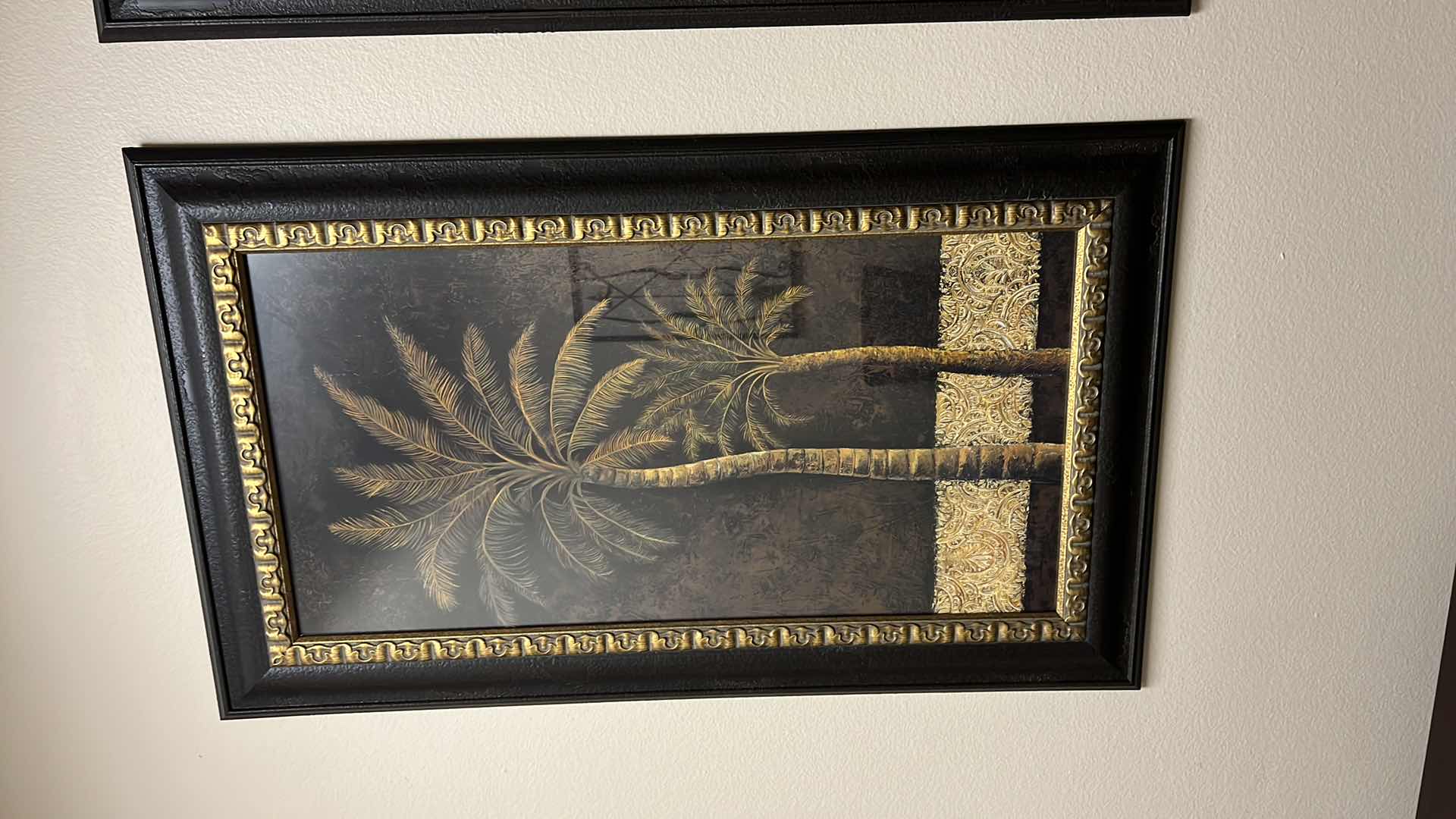 Photo 2 of FRAMED “PALM TREE” ARTWORK 28” x 47”