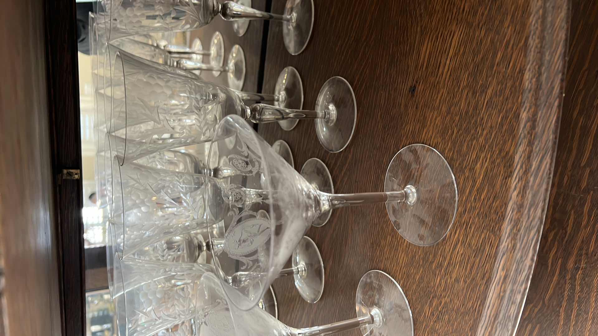 Photo 3 of 15-CRYSTAL STEMWARE GLASSES