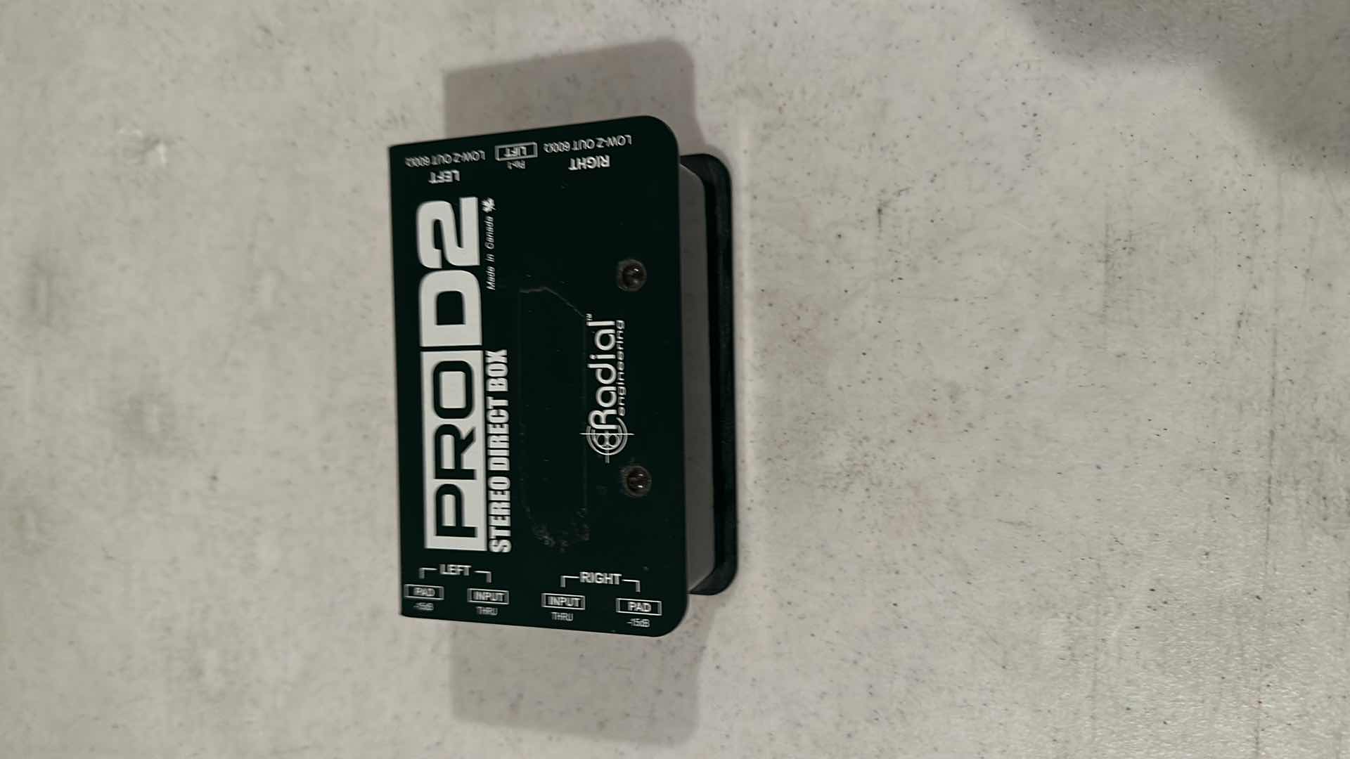 Photo 1 of PROD2 STEREO DIRECT BOX