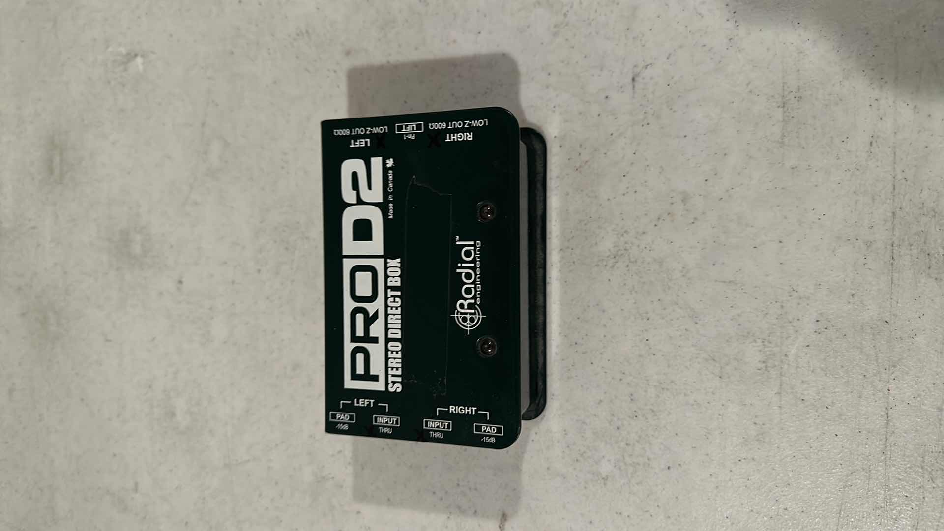 Photo 1 of PROD2 STEREO DIRECT BOX