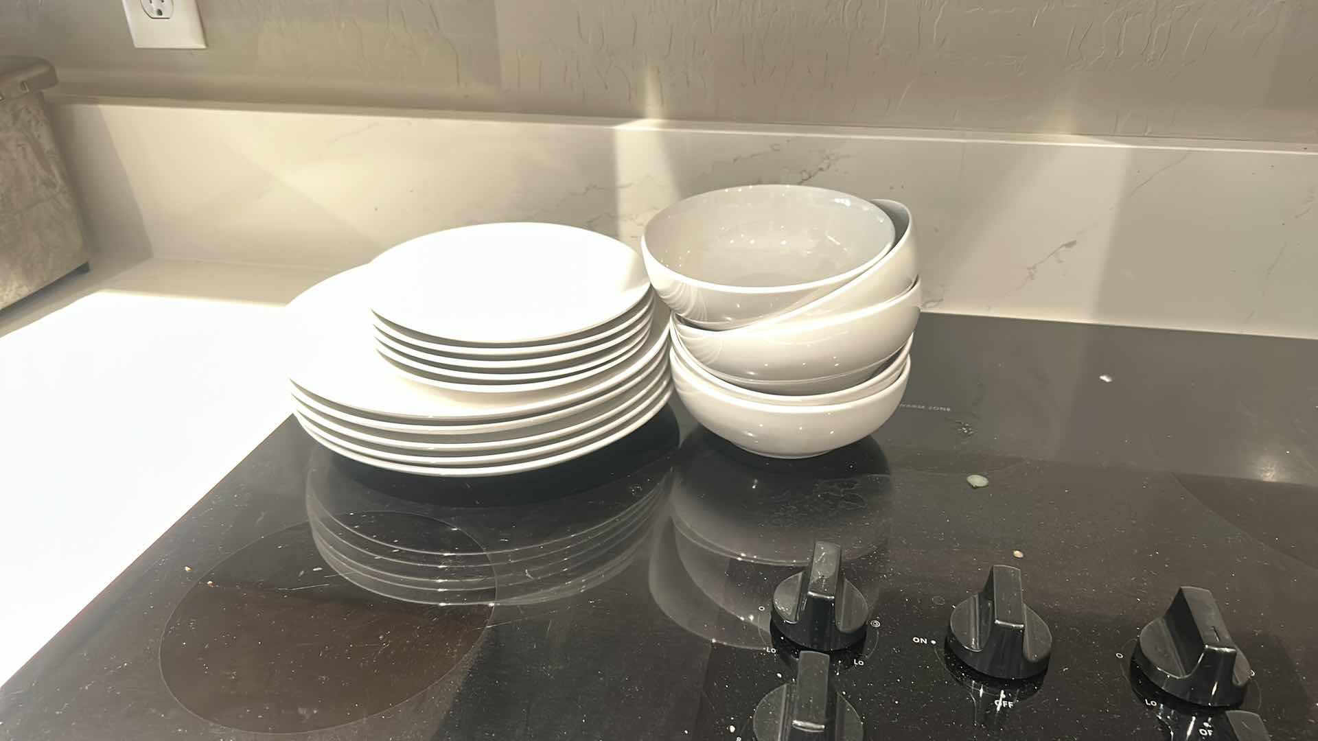 Photo 2 of KITCHEN CABINET - GLASSES PLATES AND MORE