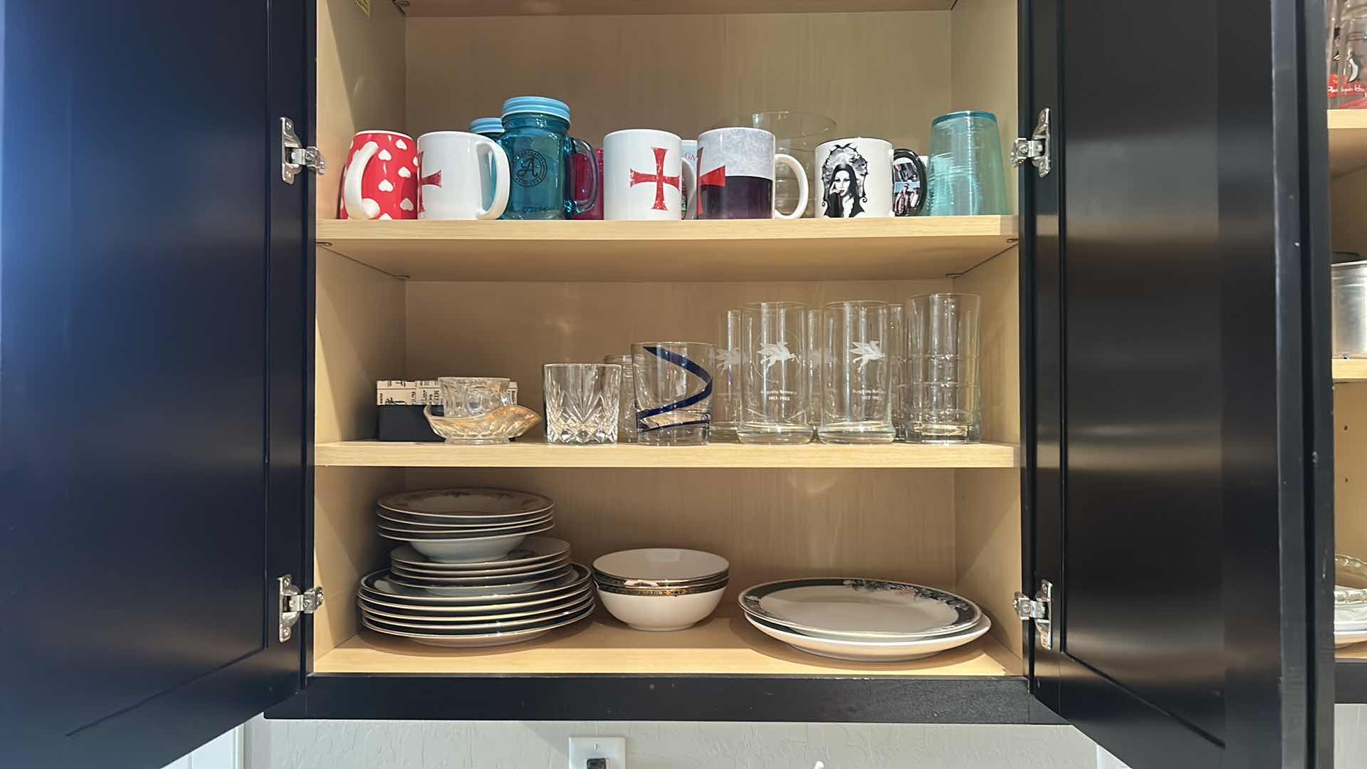 Photo 6 of KITCHEN CABINET - GLASSES PLATES AND MORE