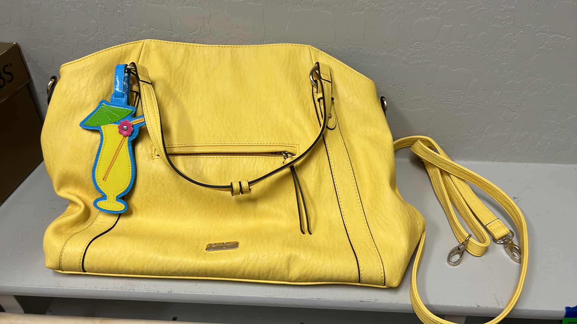 Photo 5 of BRIGHT YELLOW JESSICA SIMPSON TOTE