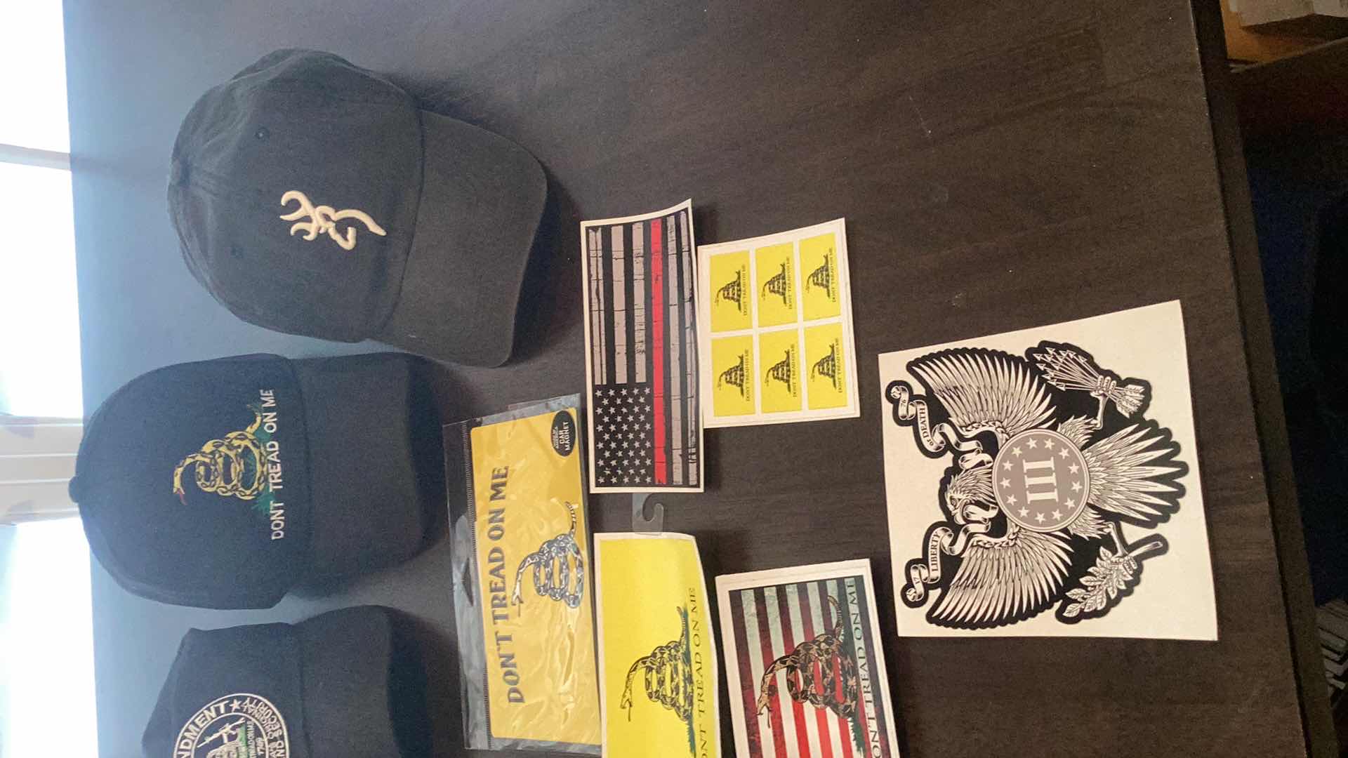 Photo 3 of 2ND AMENDMENT HATS AND STICKERS