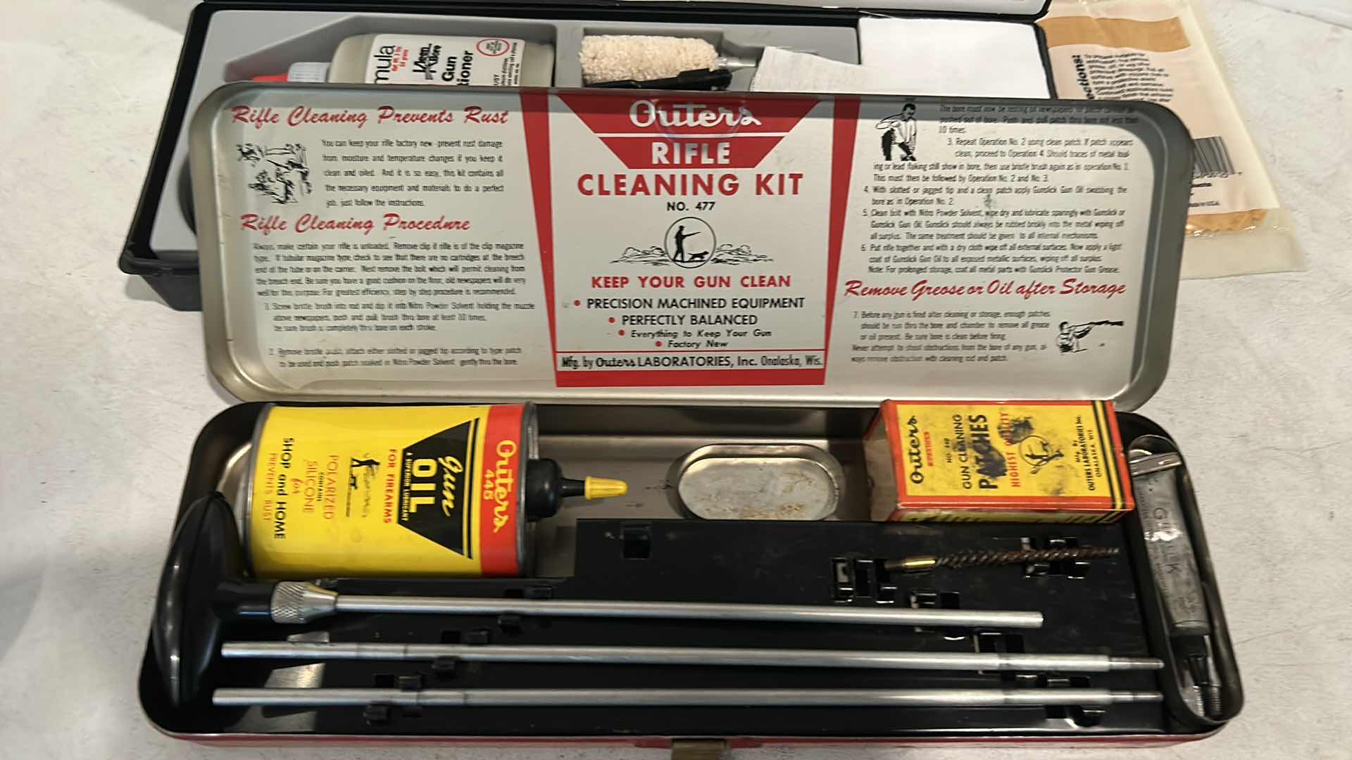 Photo 4 of 1 GUN CLEANING KIT AND 1 RIFLE CLEANING KIT