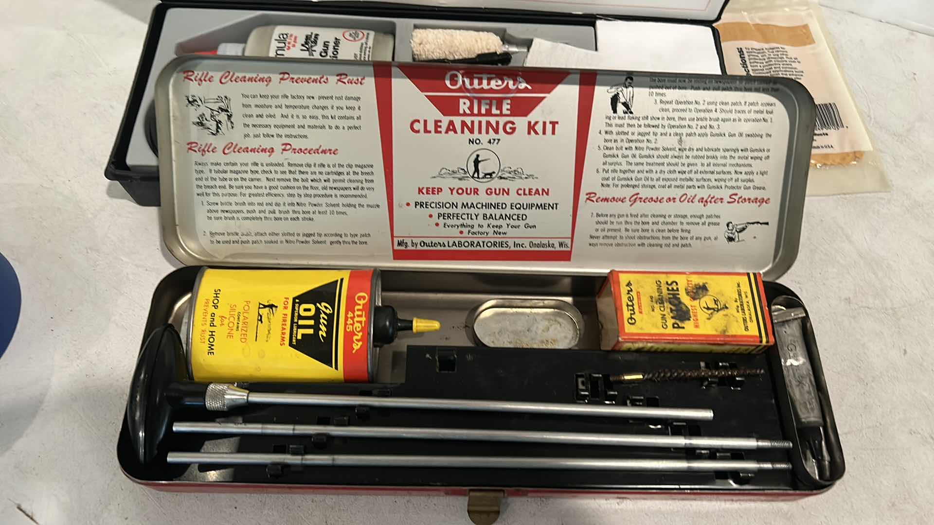 Photo 3 of 1 GUN CLEANING KIT AND 1 RIFLE CLEANING KIT