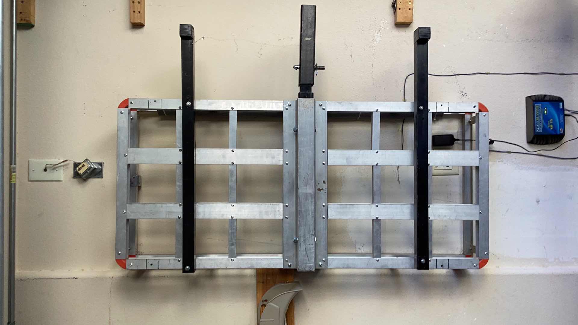 Photo 1 of ALUMINUM METAL UTILITY RACK 50” W 35” X H 4”