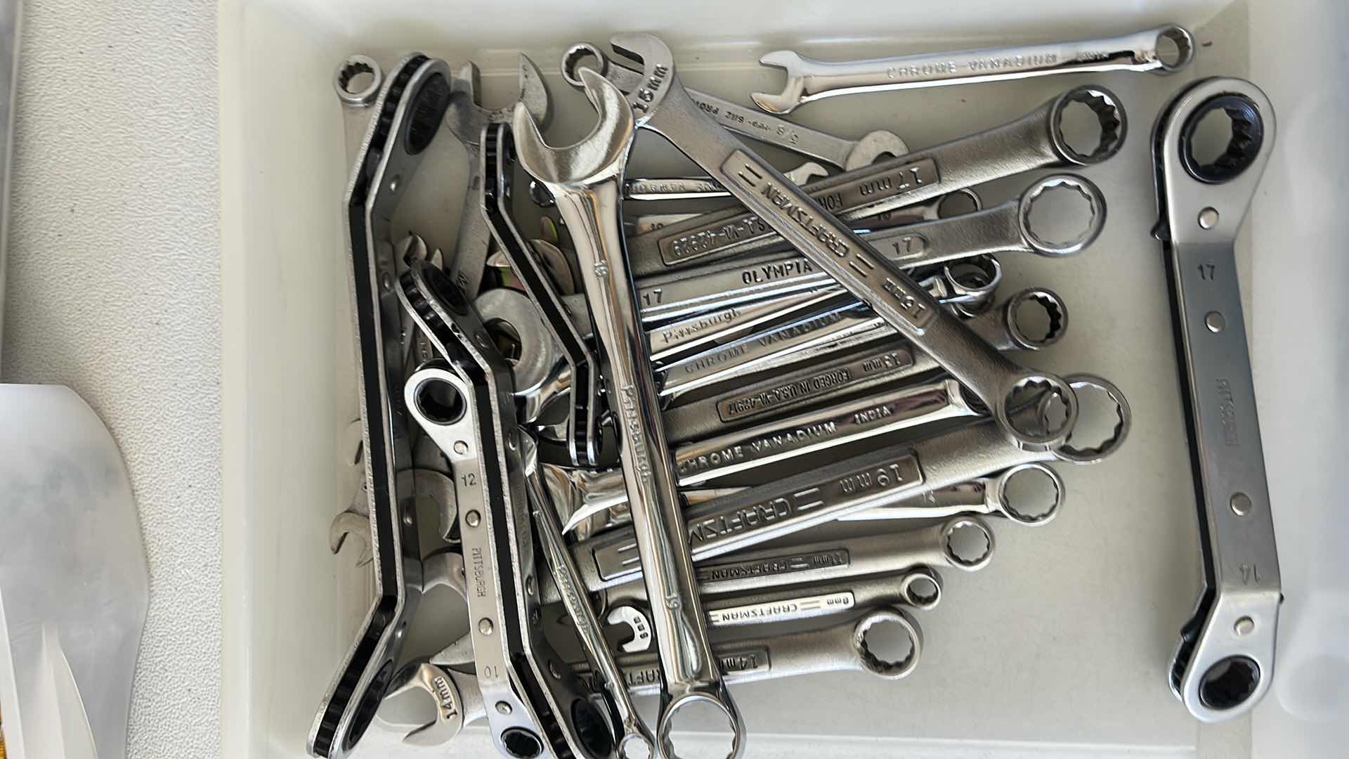 Photo 2 of ASSORTED CRAFTSMAN WRENCHES MILLIMETER