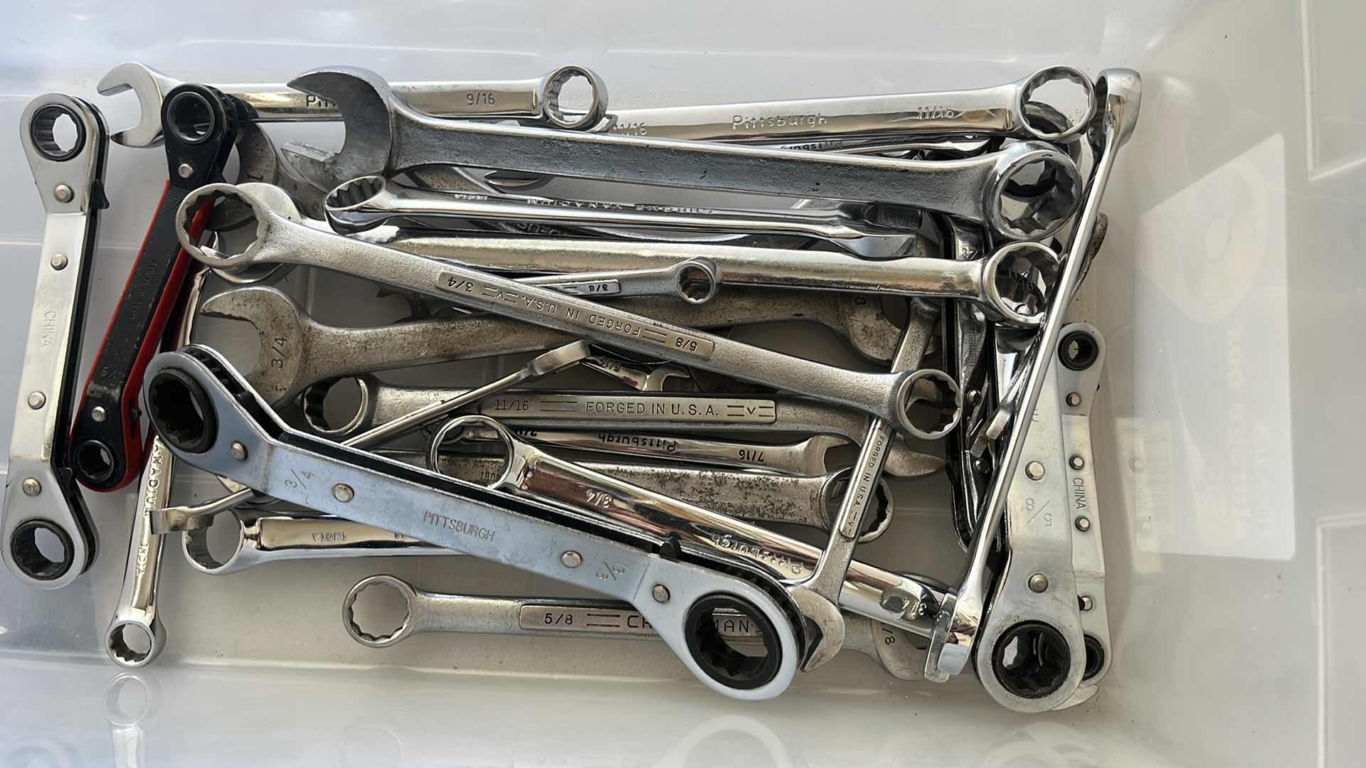 Photo 2 of ASSORTED CRAFTSMAN WRENCHES