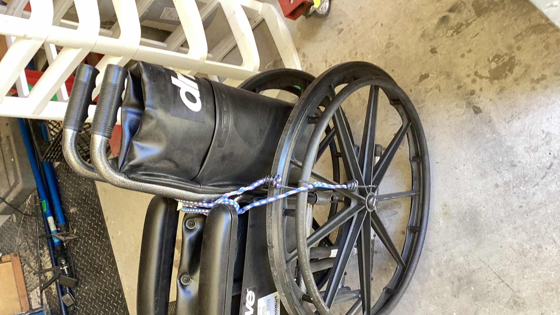 Photo 2 of DRIVE WHEEL CHAIR INCLUDES AIRPORT CANVAS CASE AND CUSHION