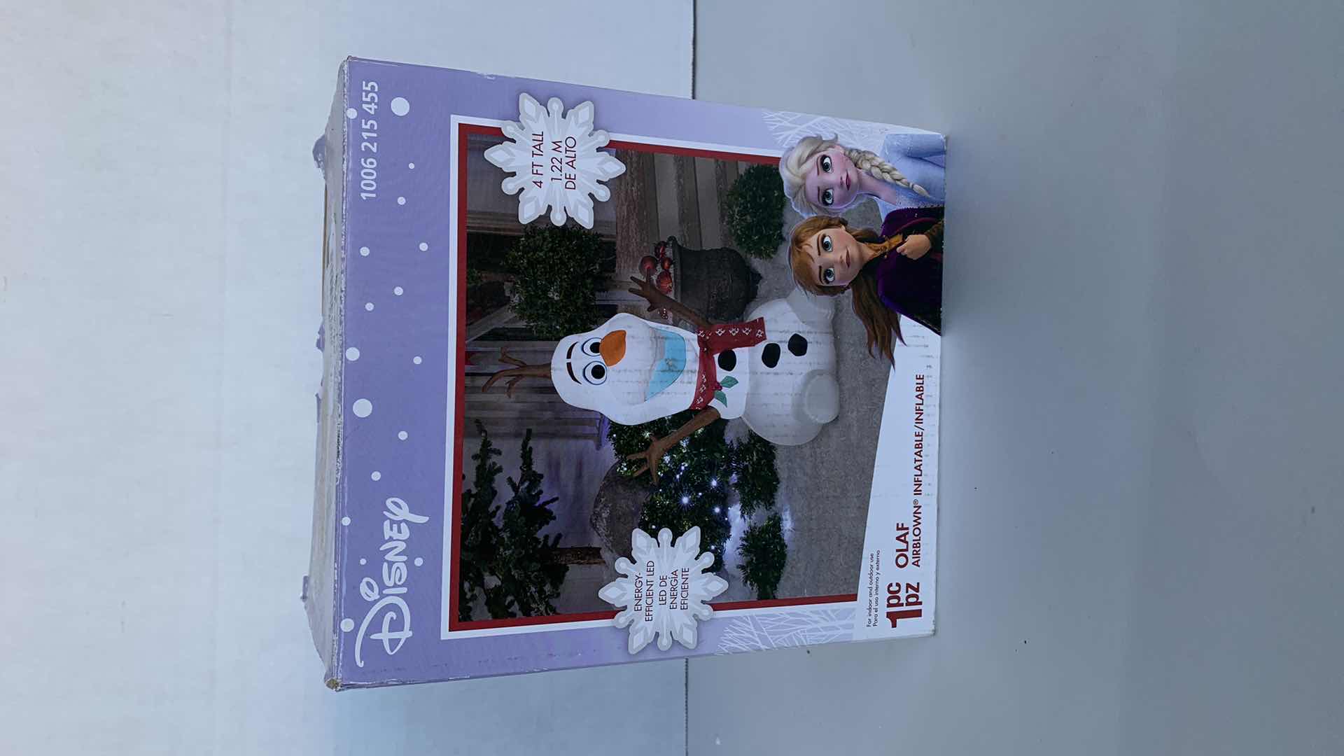 Photo 1 of DISNEY FROZEN INFLATABLE OLAF 4FT TALL