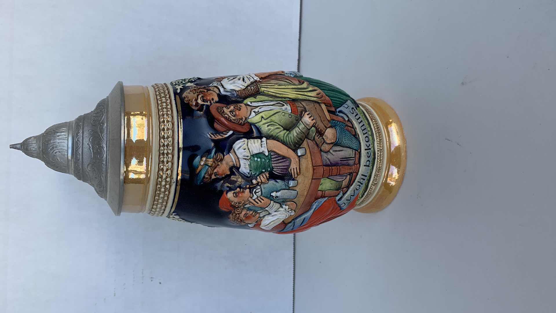 Photo 1 of BEER STEIN WITH LID, MADE IN GERMANY