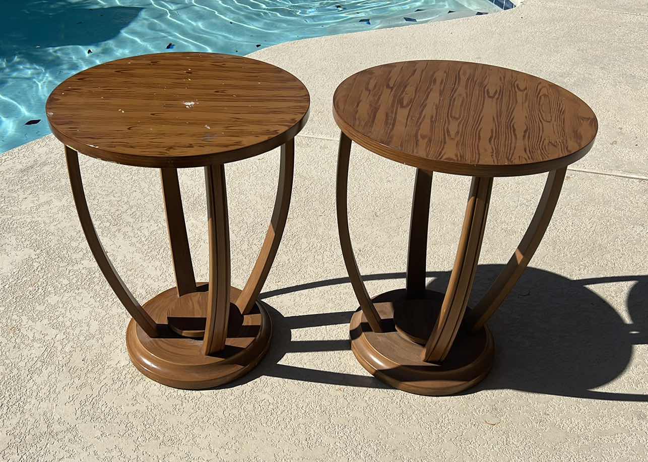 Photo 1 of 2 SIDE TABLES 20” x 25 1/2