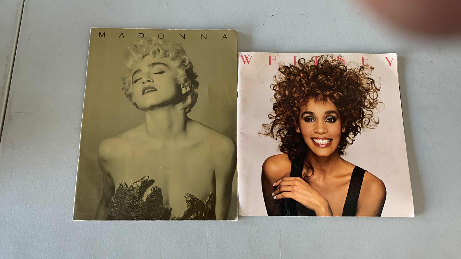 Photo 1 of MADONNA AND WHITNEY HOUSTON CONCERT BOOKS